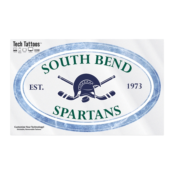 5" x 8" sheet of removable decal for electronics that's made... from ASI 56950 Gill Studios Inc / Gill-Line®