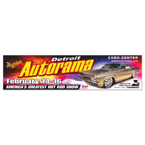 3 3/4" x 15" bumper sticker made of durable vinyl with... from ASI 56950 Gill Studios Inc / Gill-Line®