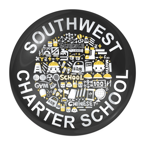 2" dia., decal with clear polyurethane dome that gives it a... from ASI 56950 Gill Studios Inc / Gill-Line®