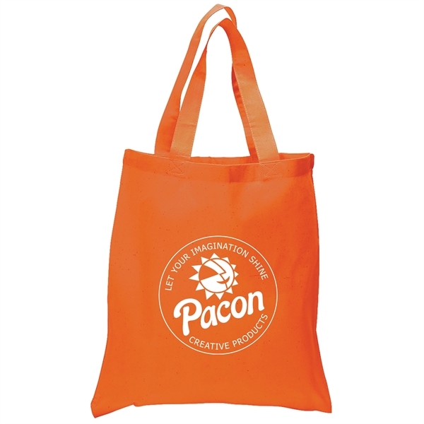 100% cotton tote bag with 20" reinforced handles and large open... from ASI 52840 Evans Manufacturing