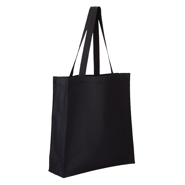 100% cotton canvas grocery tote bag with 21" cotton web handles... from ASI 52840 Evans Manufacturing