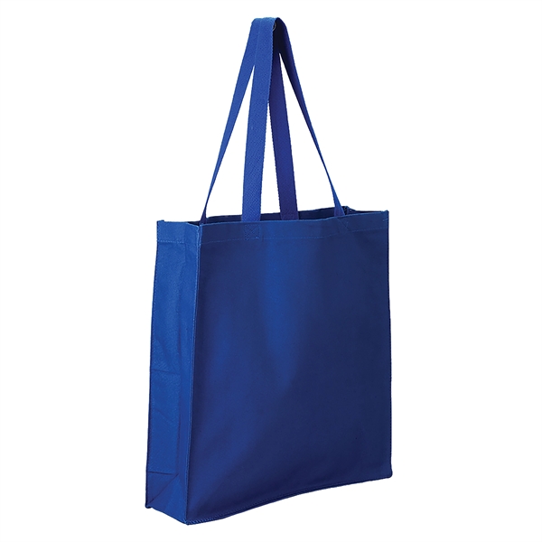 100% cotton canvas grocery tote bag with 21" cotton web handles... from ASI 52840 Evans Manufacturing