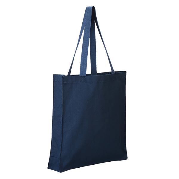 100% cotton canvas grocery tote bag with 21" cotton web handles... from ASI 52840 Evans Manufacturing