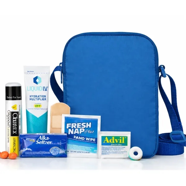 Crossbody with Trade Show Essentials... from ASI 89971 Stuff A Mug