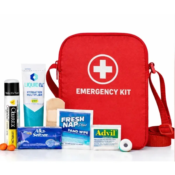 Crossbody with Trade Show Essentials... from ASI 89971 Stuff A Mug