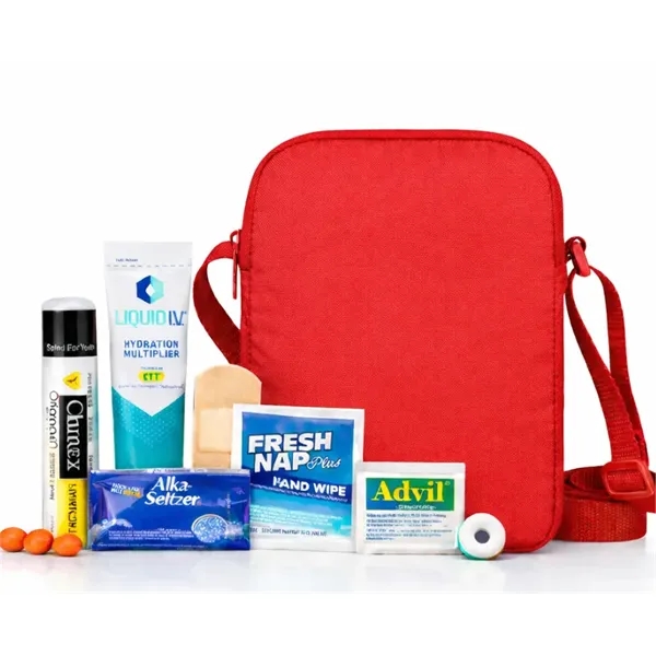 Crossbody with Trade Show Essentials... from ASI 89971 Stuff A Mug