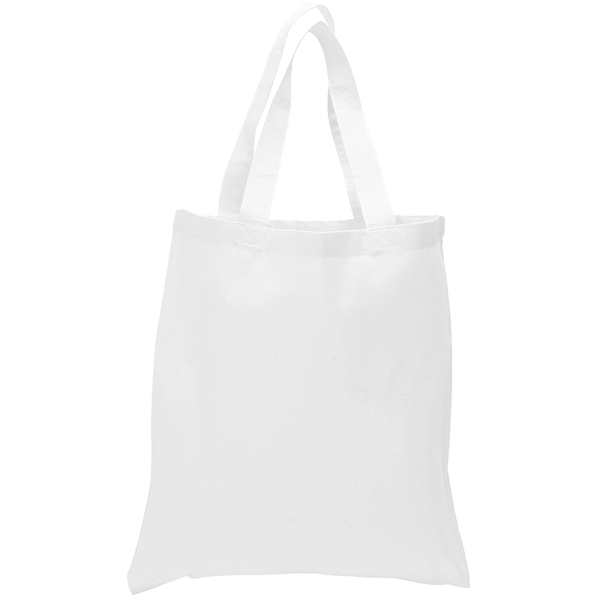 100% cotton tote bag with 20" reinforced handles and large open... from ASI 52840 Evans Manufacturing