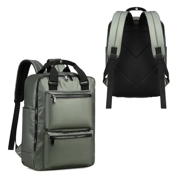 Leatherette Backpack... from ASI 36730 Ariel Premium Supply Inc