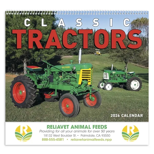 Classic Tractor - Spiral... from ASI 40480 Koozie Group / Norwood Triumph Calendar