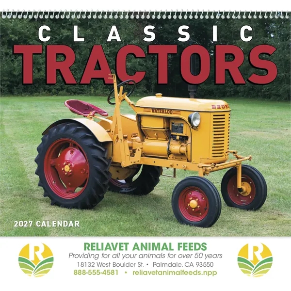 Classic Tractor - Spiral... from ASI 40480 Koozie Group / Norwood Triumph Calendar