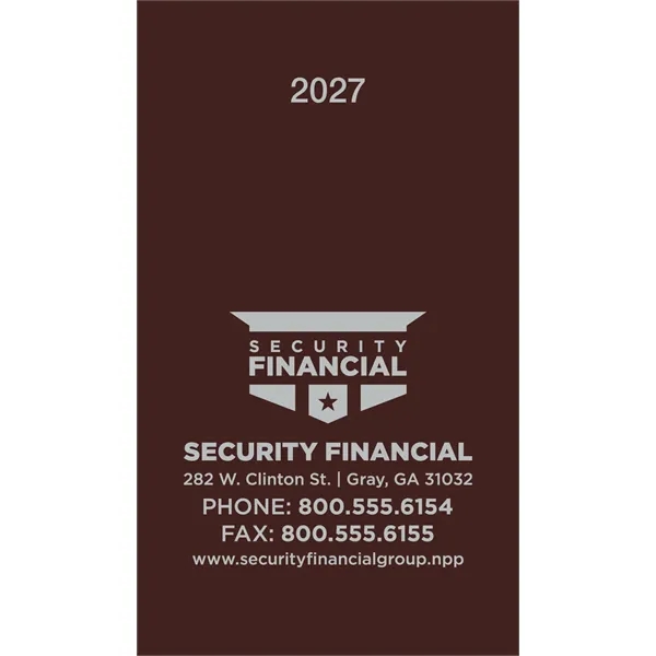 Monthly Pocket Planner... from ASI 40480 Koozie Group / Norwood Triumph Calendar