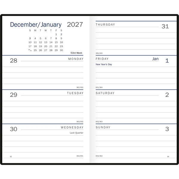 Standard Weekly Pocket Planner... from ASI 40480 Koozie Group / Norwood Triumph Calendar