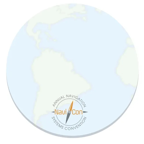 Souvenir® Sticky Note™ 3" x 3" Die Cut Pad, 50 sheet... from ASI 40480 Koozie Group