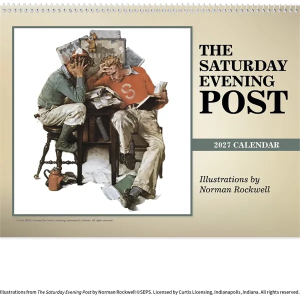 The Saturday Evening Post... from ASI 40480 Koozie Group / Norwood Triumph Calendar
