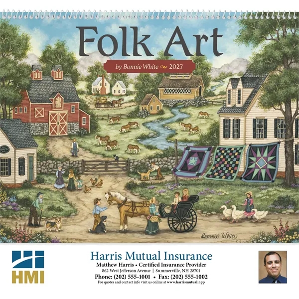 Folk Art... from ASI 40480 Koozie Group / Norwood Triumph Calendar