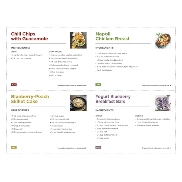 Healthy Eating... from ASI 40480 Koozie Group / Norwood Triumph Calendar