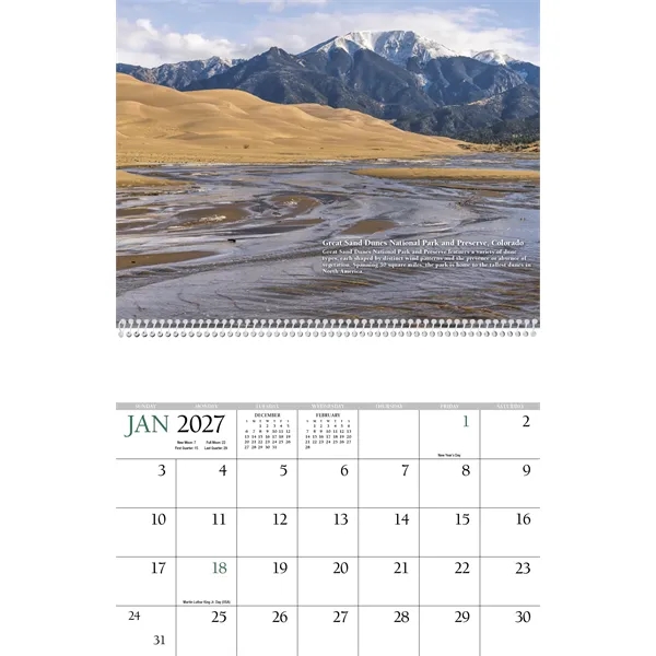 Twelve-month imprint executive appointment calendar with white spiral binding.... from ASI 40480 Koozie Group / HotLine®