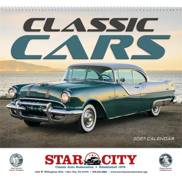 Classic Cars... from ASI 40480 Koozie Group / Norwood Triumph Calendar