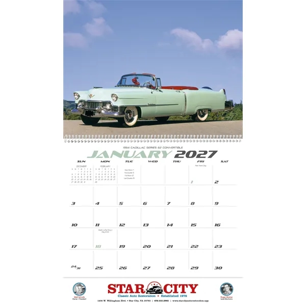Classic Cars... from ASI 40480 Koozie Group / Norwood Triumph Calendar