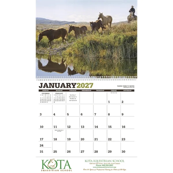 American West by Tim Cox... from ASI 40480 Koozie Group / Norwood Triumph Calendar