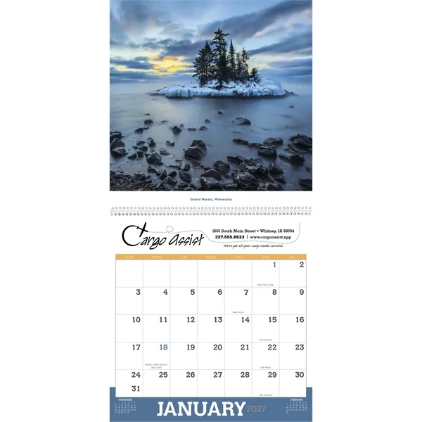 Beautiful America... from ASI 40480 Koozie Group / Norwood Triumph Calendar