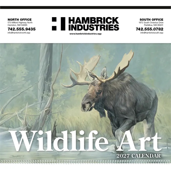 Wildlife Art... from ASI 40480 Koozie Group / Norwood Triumph Calendar