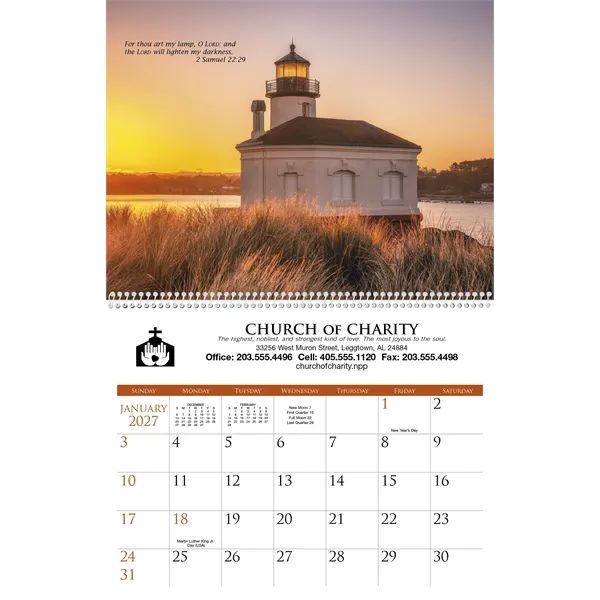 Bible Passages... from ASI 40480 Koozie Group / Norwood Triumph Calendar