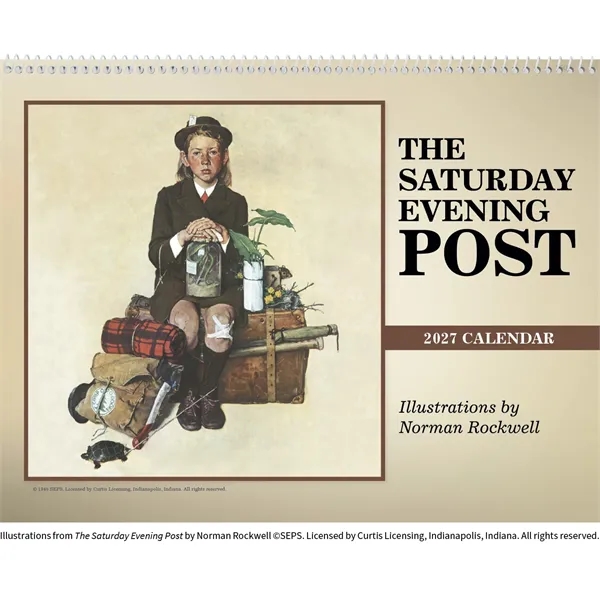 The Saturday Evening Post... from ASI 40480 Koozie Group / Norwood Triumph Calendar