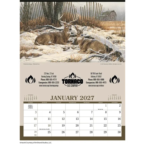 Wildlife Art... from ASI 40480 Koozie Group / Norwood Triumph Calendar