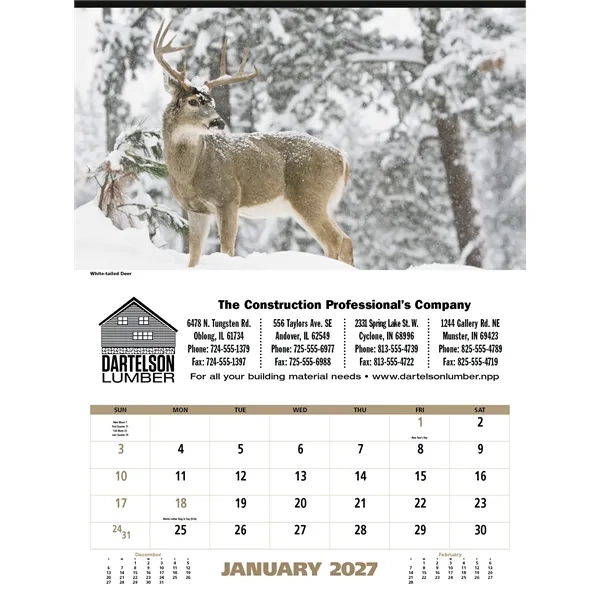 North American Wildlife... from ASI 40480 Koozie Group / Norwood Triumph Calendar