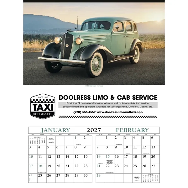 Antique Cars... from ASI 40480 Koozie Group / Norwood Triumph Calendar