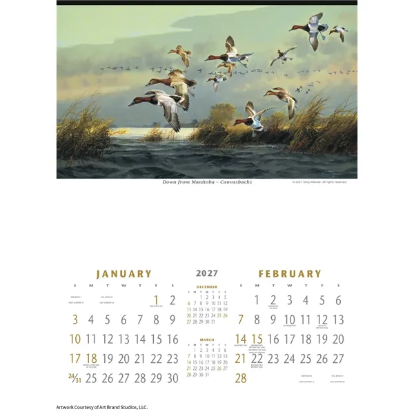 North American Waterfowl... from ASI 40480 Koozie Group / Norwood Triumph Calendar