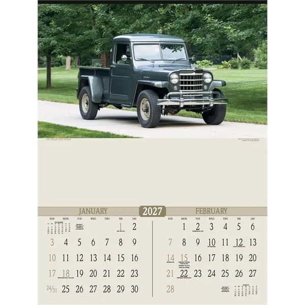 Antique Trucks... from ASI 40480 Koozie Group / Norwood Triumph Calendar