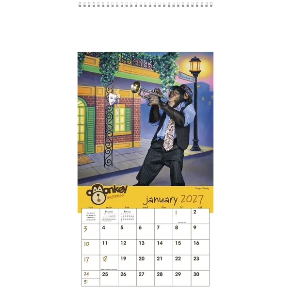 Monkey Business... from ASI 40480 Koozie Group / Norwood Triumph Calendar