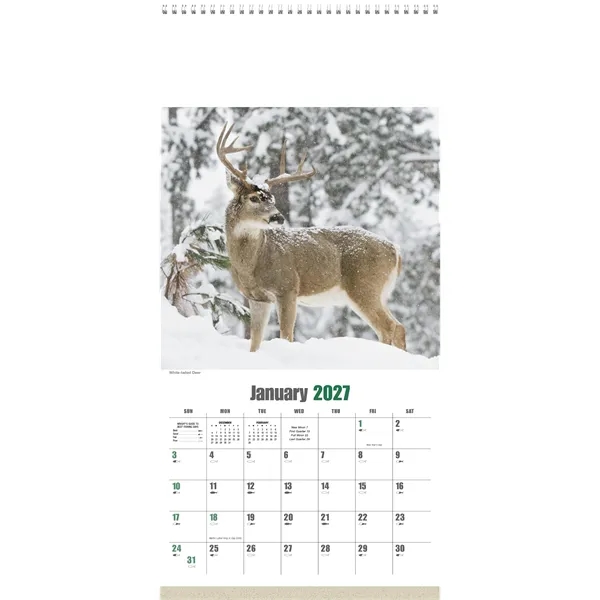 16 x 19 2024 Sportsman calendar.... from ASI 40480 Koozie Group / Norwood Triumph Calendar