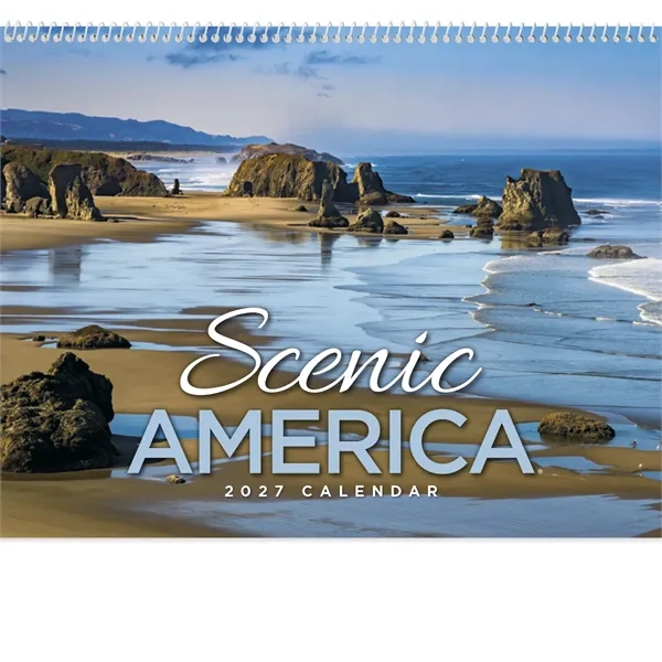 Scenic America® Appointment Calendar - Spiral... from ASI 40480 Koozie Group / HotLine®