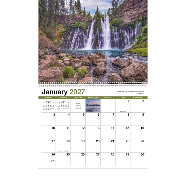 Scenic America® Appointment Calendar - Spiral... from ASI 40480 Koozie Group / HotLine®