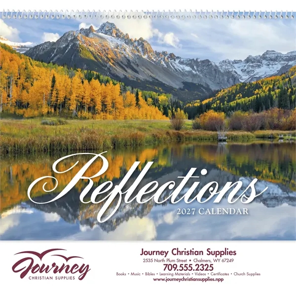 Reflections (Non-Denominational) Appointment Calendar - S...... from ASI 40480 Koozie Group / HotLine®