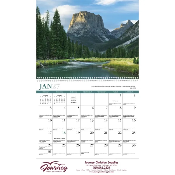 Reflections (Non-Denominational) Appointment Calendar - S...... from ASI 40480 Koozie Group / HotLine®