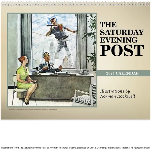 The Saturday Evening Post Deluxe Pocket... from ASI 40480 Koozie Group / Norwood Triumph Calendar