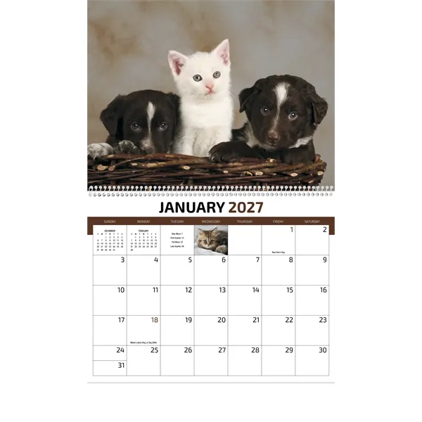 Four Paws Appointment Calendar - Spiral... from ASI 40480 Koozie Group / HotLine®
