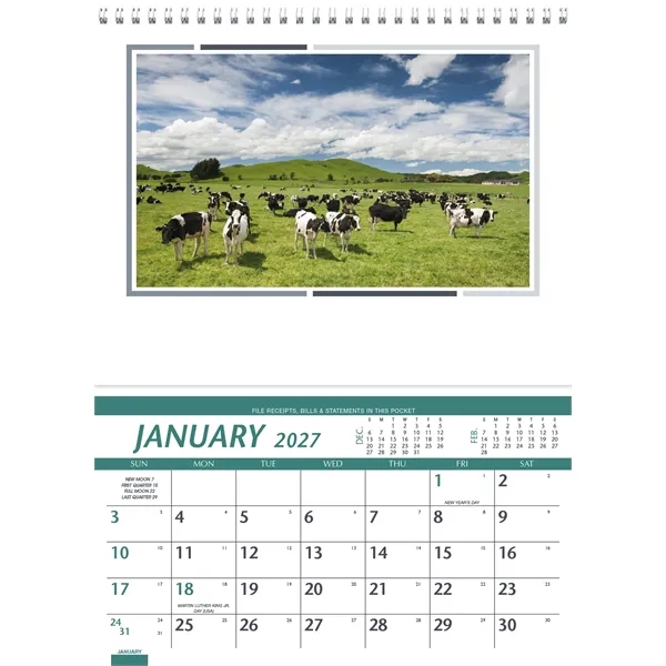 Farm Pocket... from ASI 40480 Koozie Group / Norwood Triumph Calendar
