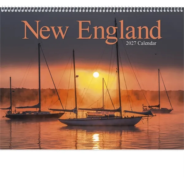 New England Appointment Calendar - Spiral... from ASI 40480 Koozie Group / HotLine®