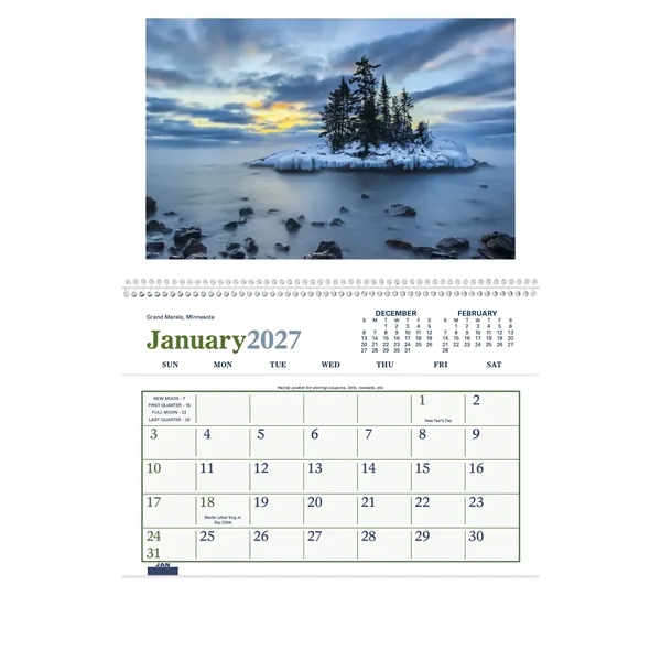 Beautiful America Pocket... from ASI 40480 Koozie Group / Norwood Triumph Calendar