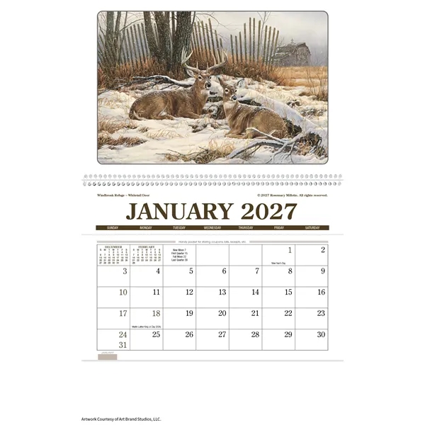 Wildlife Art Pocket... from ASI 40480 Koozie Group / Norwood Triumph Calendar
