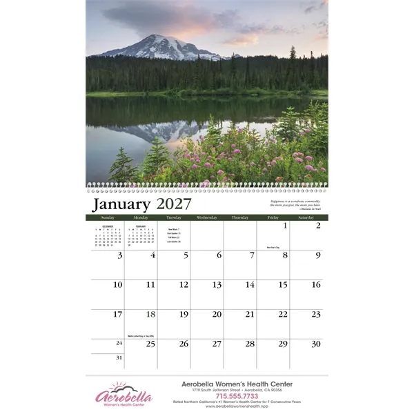 Contemplations Appointment Calendar - Spiral... from ASI 40480 Koozie Group / HotLine®