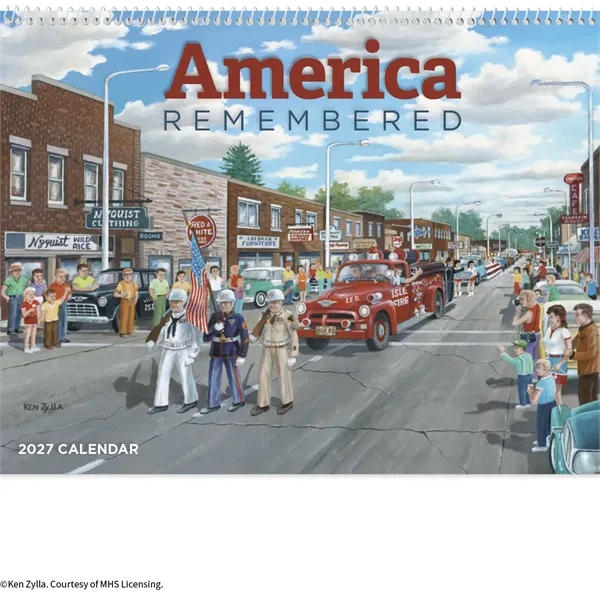 America Remembered Appointment Calendar - Spiral... from ASI 40480 Koozie Group / HotLine®