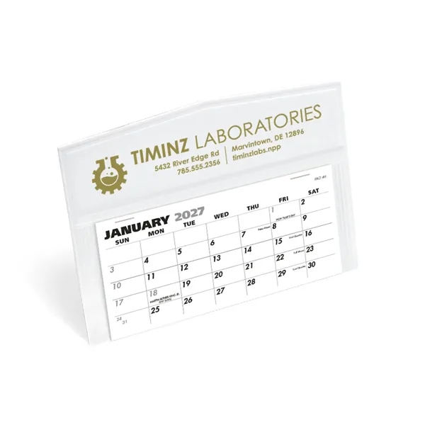 6 x 4 1/2 Legacy 2024 desk calendar printed on 50#... from ASI 40480 Koozie Group / Norwood Triumph Calendar