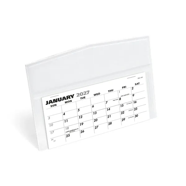 6 x 4 1/2 Legacy 2024 desk calendar printed on 50#... from ASI 40480 Koozie Group / Norwood Triumph Calendar