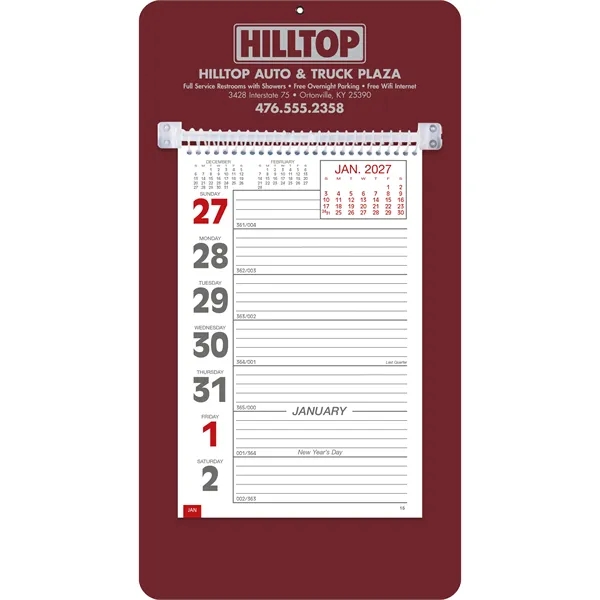 Weekly Memo... from ASI 40480 Koozie Group / Norwood Triumph Calendar